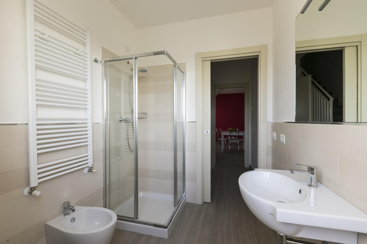 リミニ Residenza Riva Azzurraアパートホテル エクステリア 写真